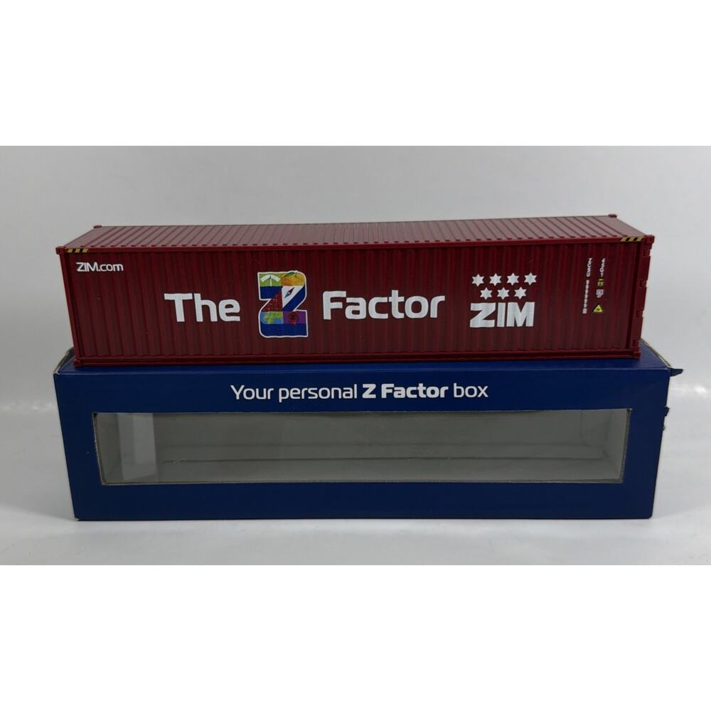 Atlas O Scale ZIM (Z Factor) Train Intermodal Container
